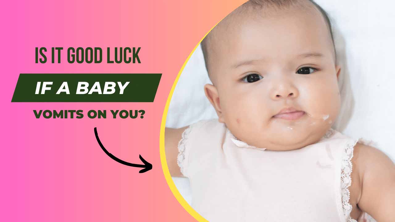 Is it Good Luck When a Baby Vomits on You