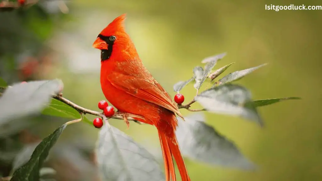 Is it Good Luck to See a Red Bird