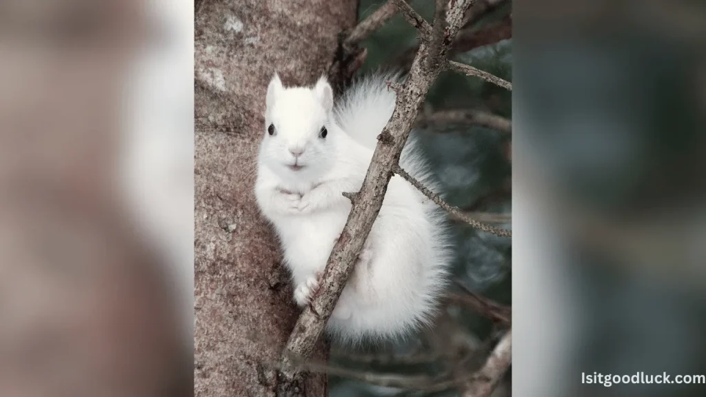 Is it Good Luck to See a White Squirrel