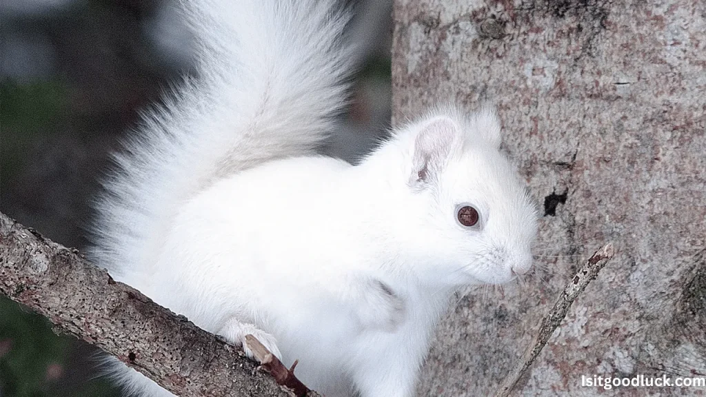 Is it Good Luck to See a White Squirrel