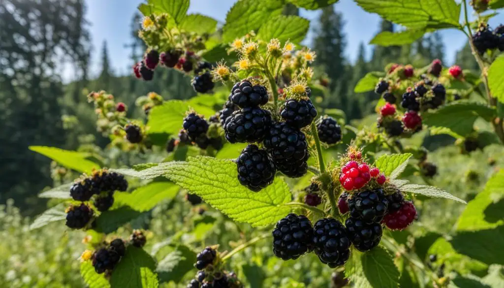 Blackberry plant symbolism