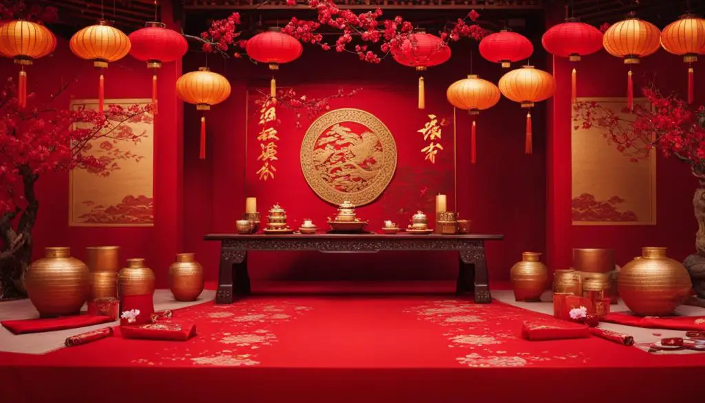 Chinese New Year Wedding Decorations and Traditions