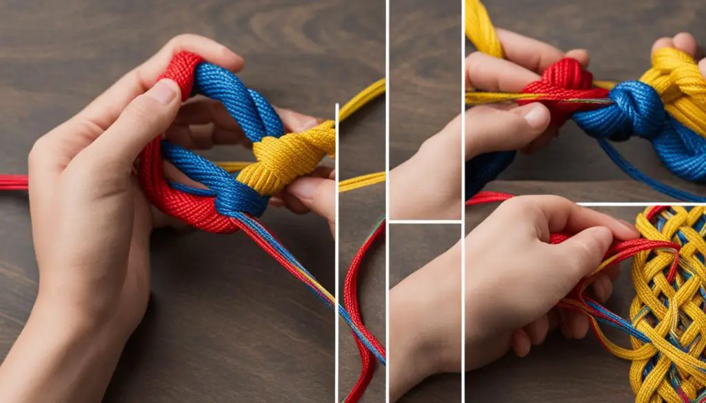 Chinese knot bracelet tutorial