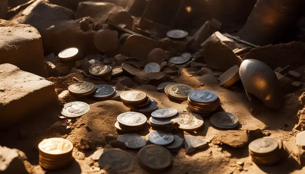 Coins and Treasures Found During Construction