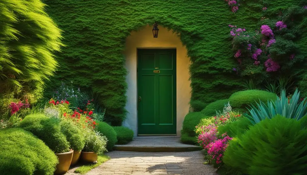 Enhancing Your Home's Aesthetics with a Green Door