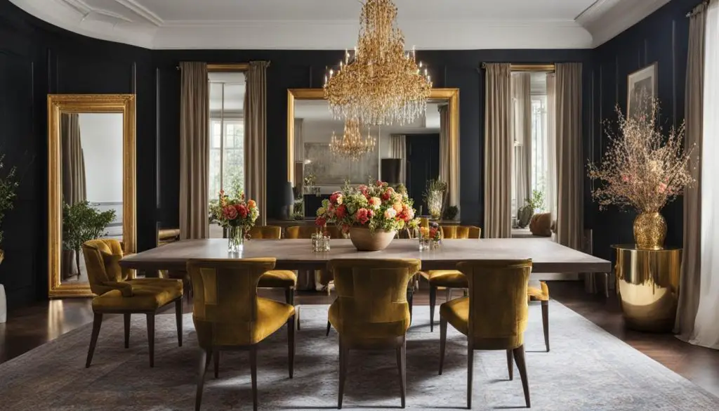 Feng Shui mirror placement in dining room