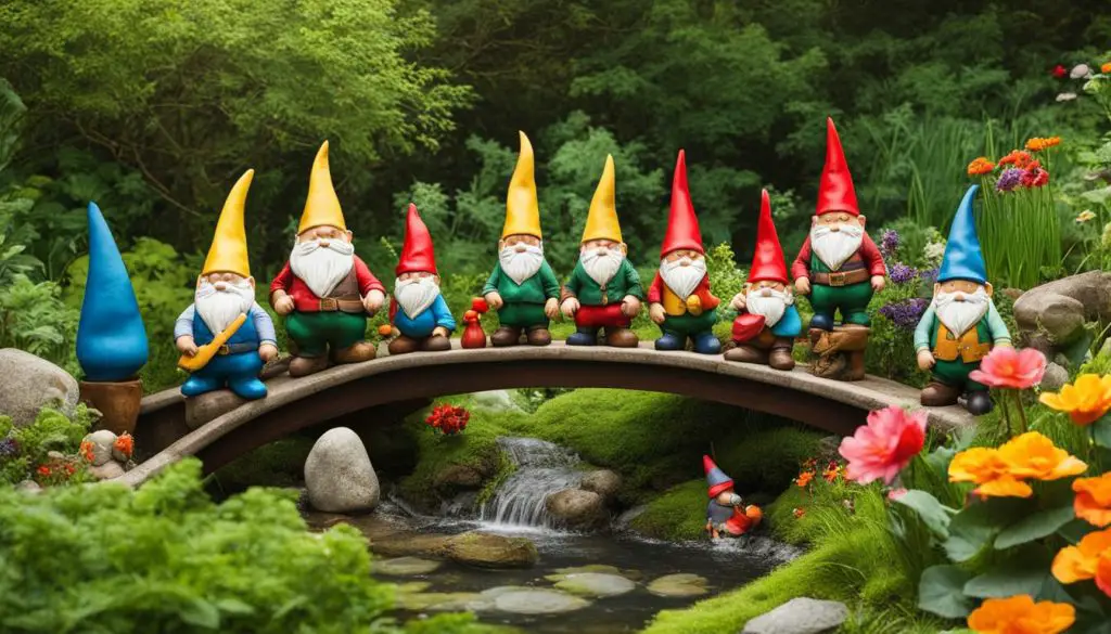 George Harrison's garden gnomes