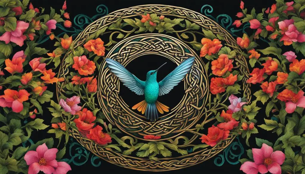 Hummingbird Symbolism in Eastern and Celtic Cultures