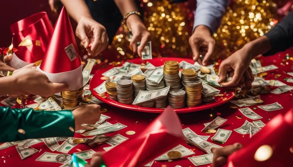 Incorporating Dollar Bills into New Year's Celebrations