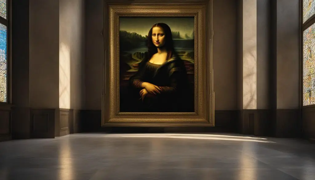 Mona Lisa painting