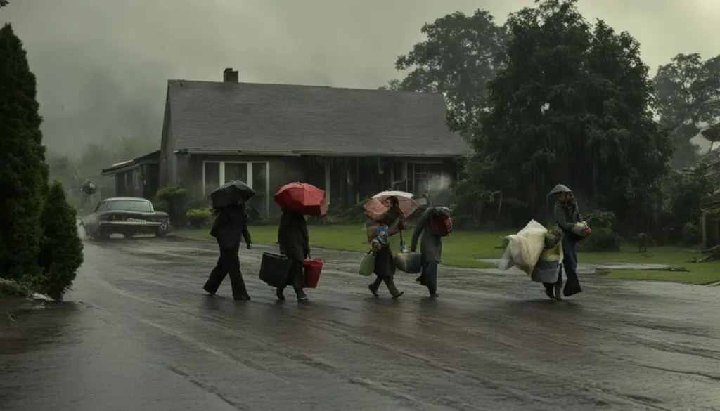 Moving House in the Rain