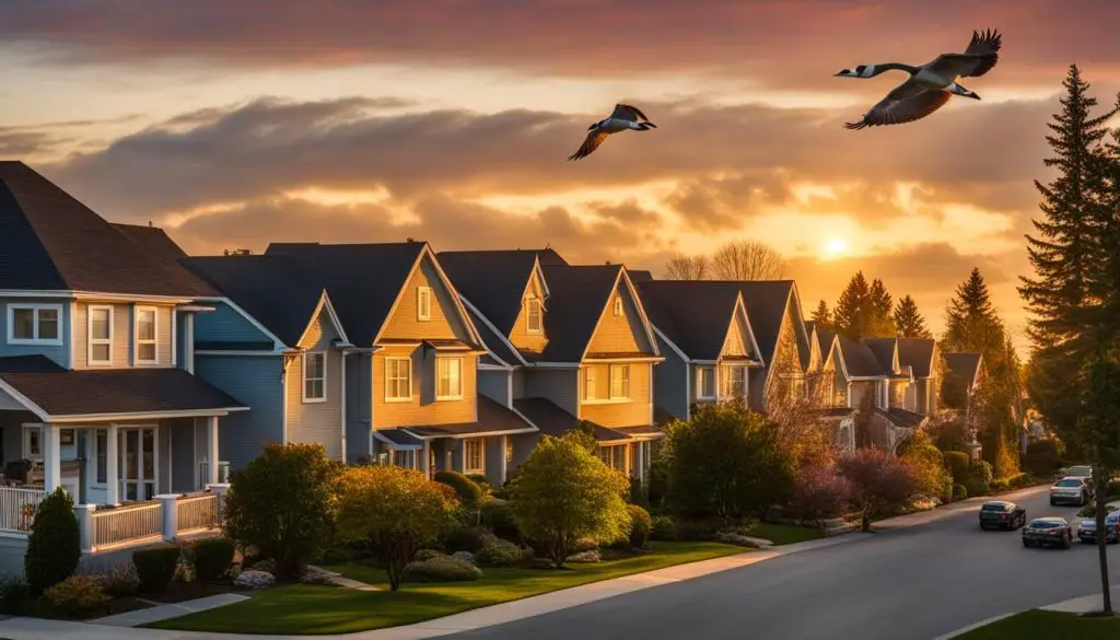 Superstitions and Cultural Beliefs About Canadian Geese Landing