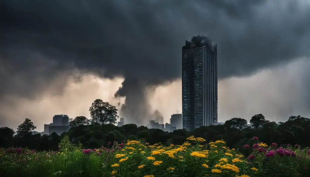 Symbolism of Rain on Divorce Day