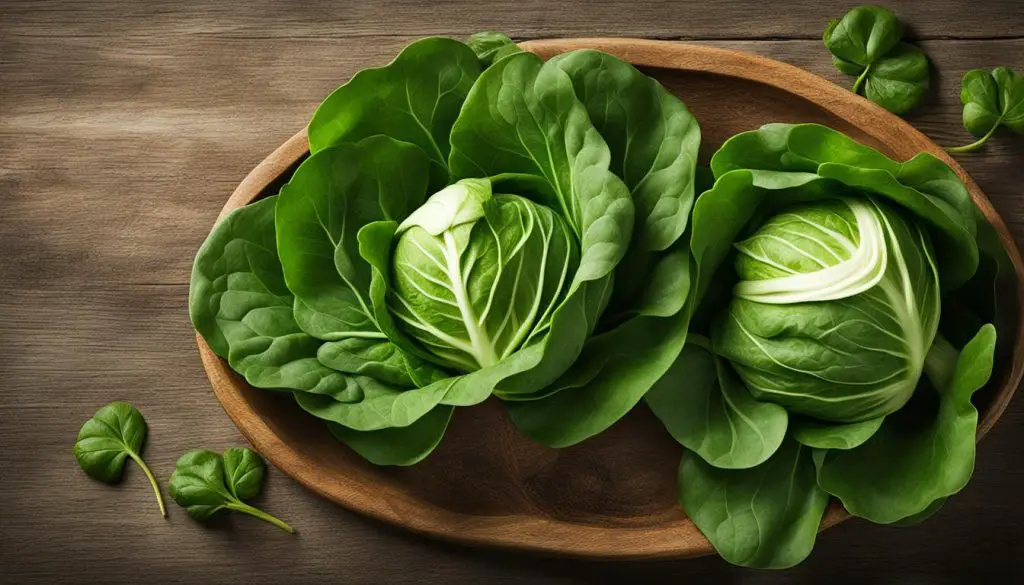 Symbolism of Spinach and Cabbage