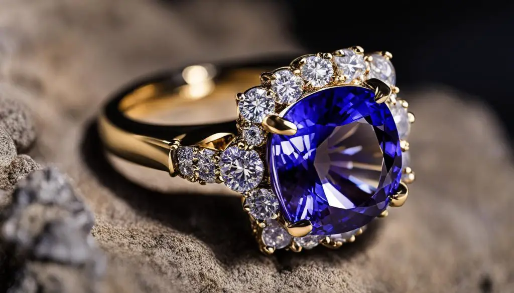 Tanzanite gemstone