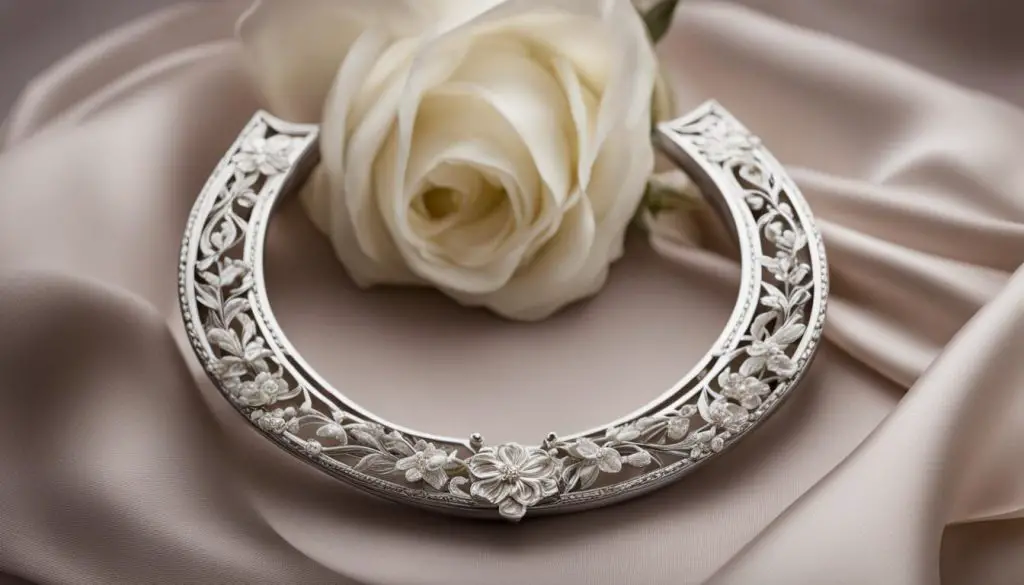 Victorian Wedding Horseshoe