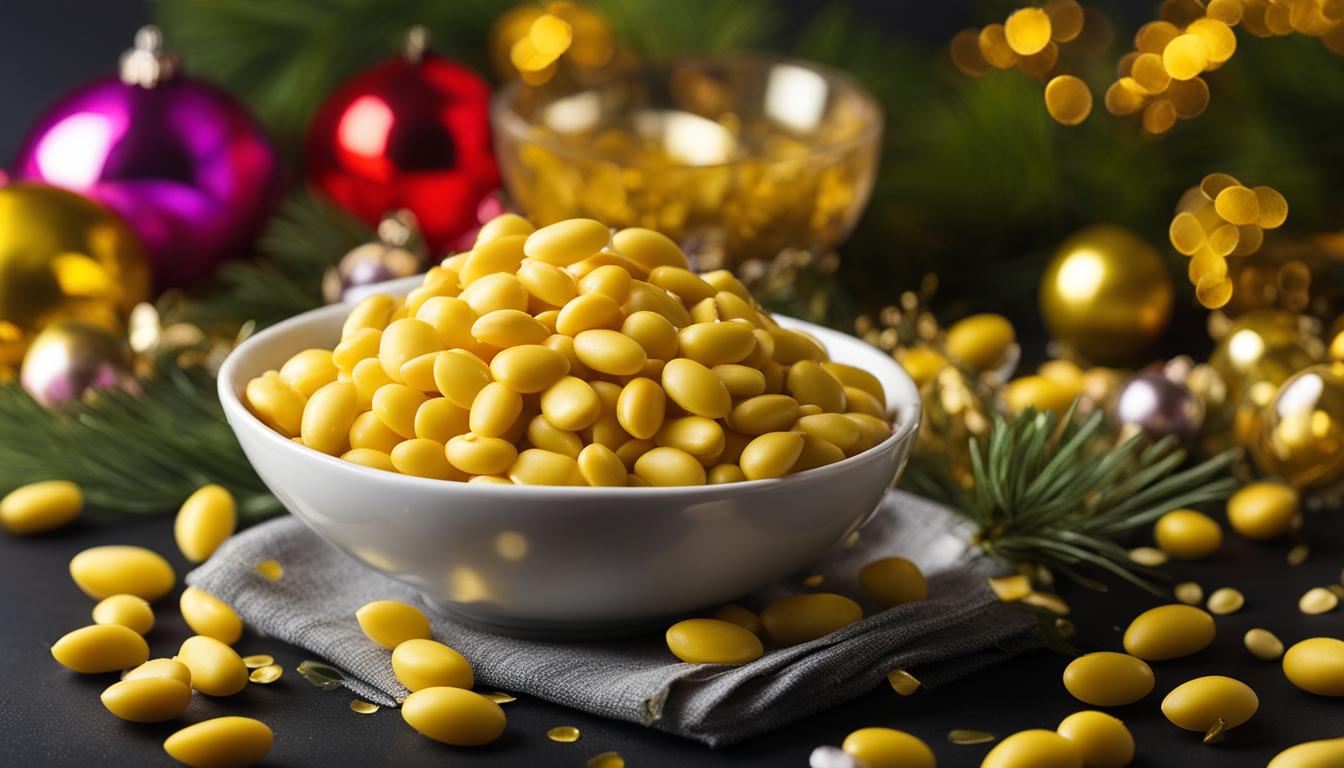 are lupini beans good luck for new years eve