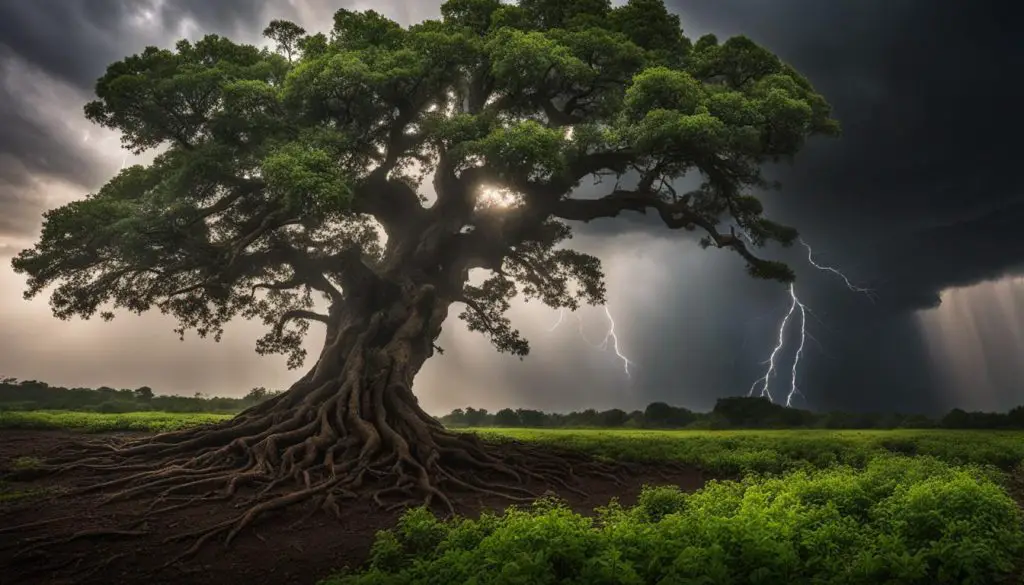 benefits of planting trees during storms