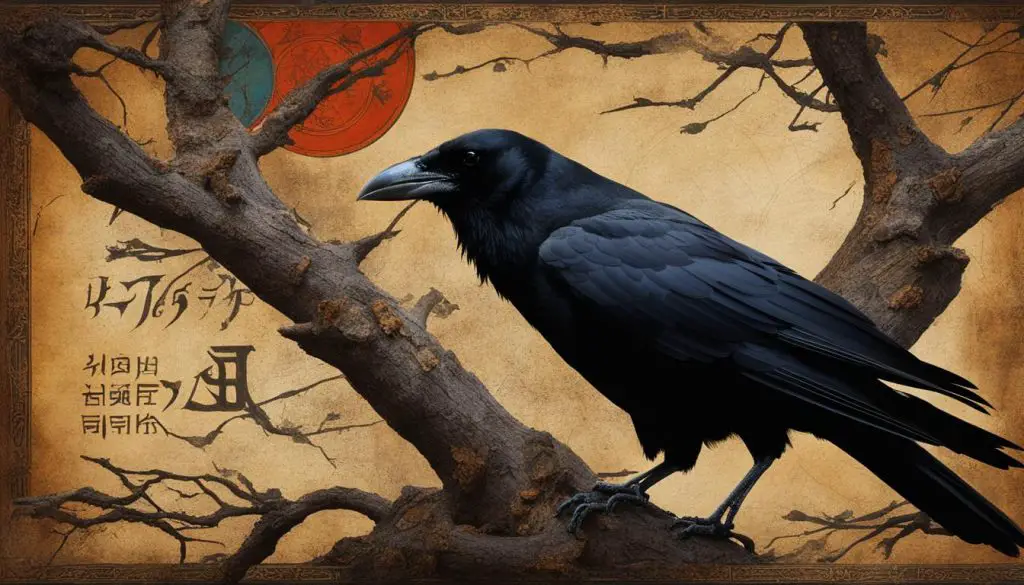 crow symbolism in ancient folklore