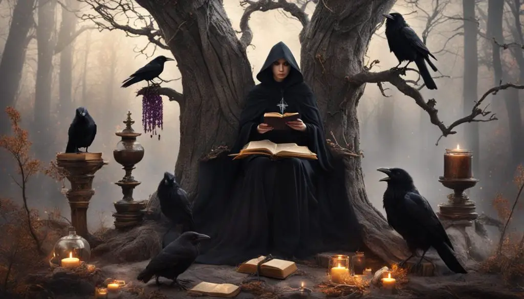 crows in modern witchcraft