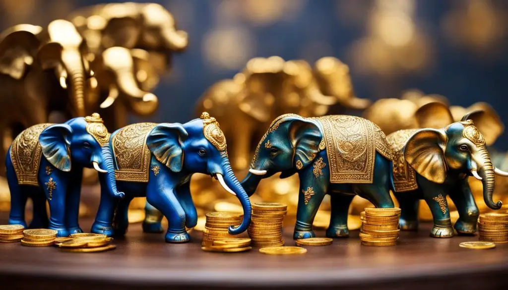 elephant figurines for good luck