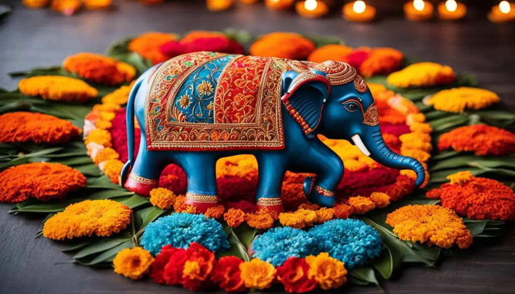 elephants in Indian religious practices