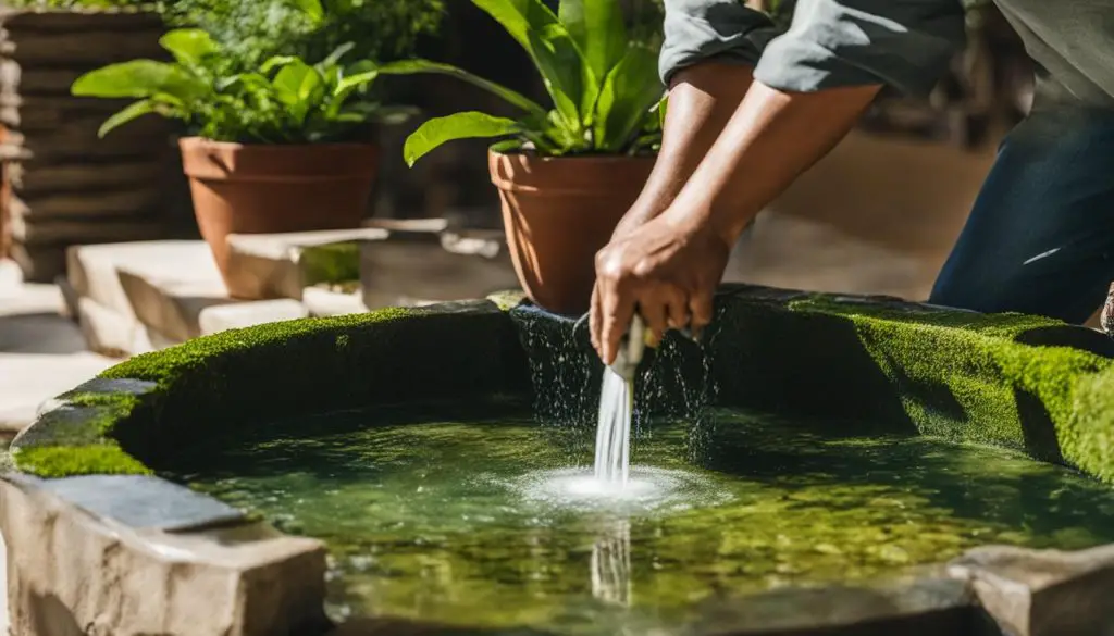 feng shui water fountain maintenance