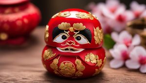 how to use a daruma good luck doll