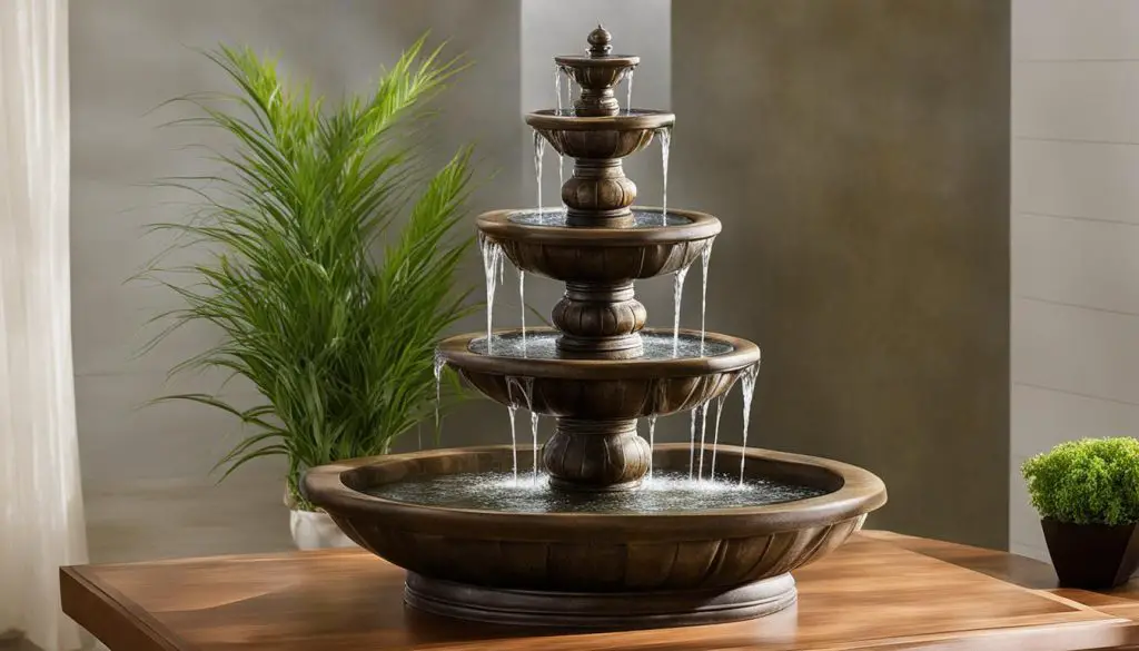 indoor water fountain