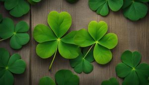 is a 3 clover leaf good luck