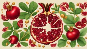 is pomegranate a good luck fruit for new year