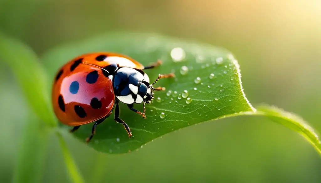 ladybug without spots