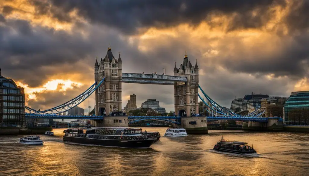 london bridge opening good fortune