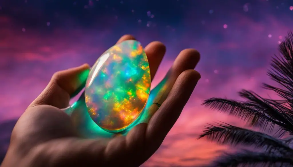 opal gemstone and luck