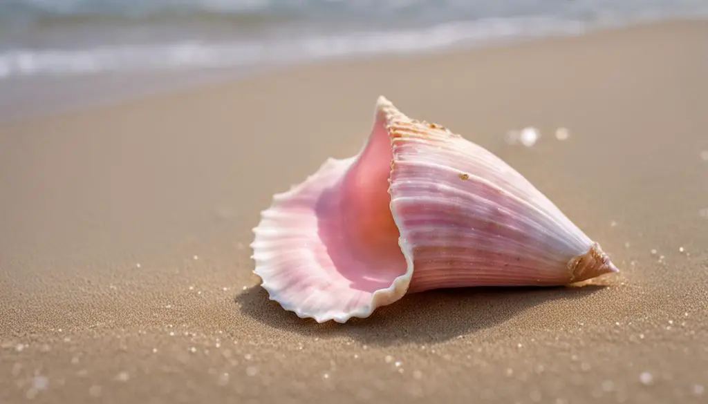 pink conch shell