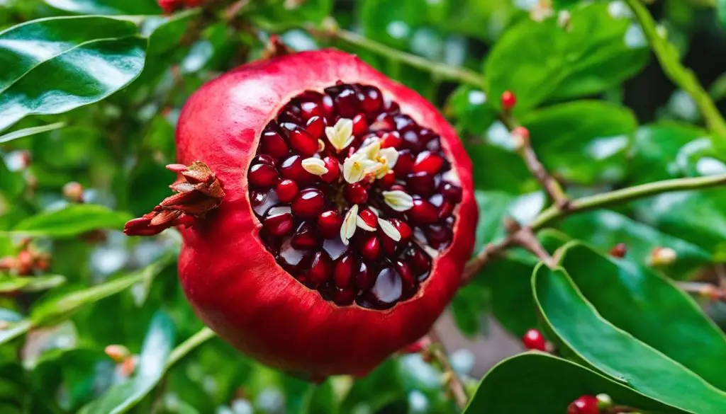 pomegranate seeds