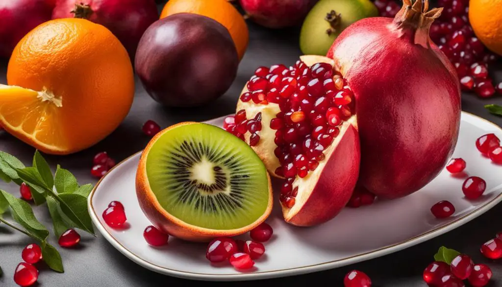 pomegranates for good luck