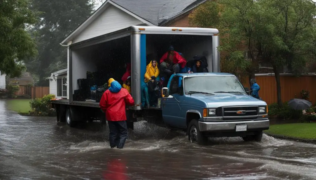 rain on moving day