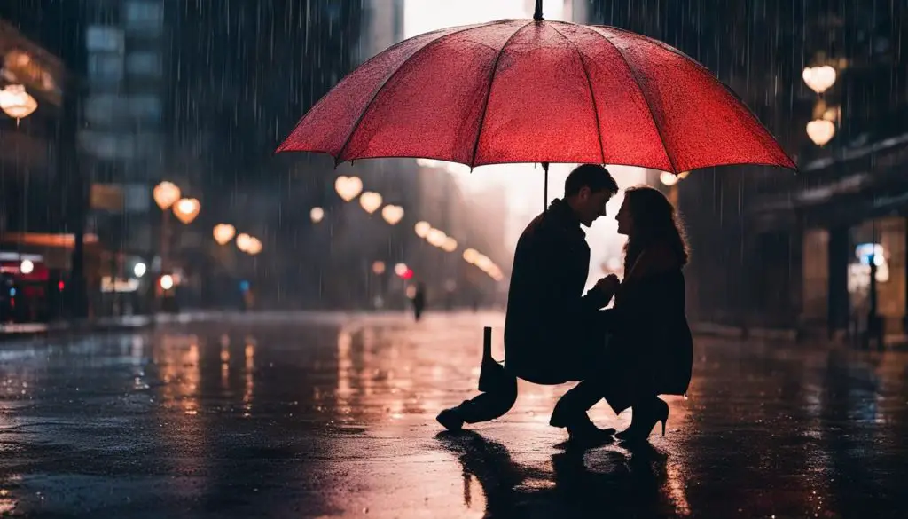 rainy first date