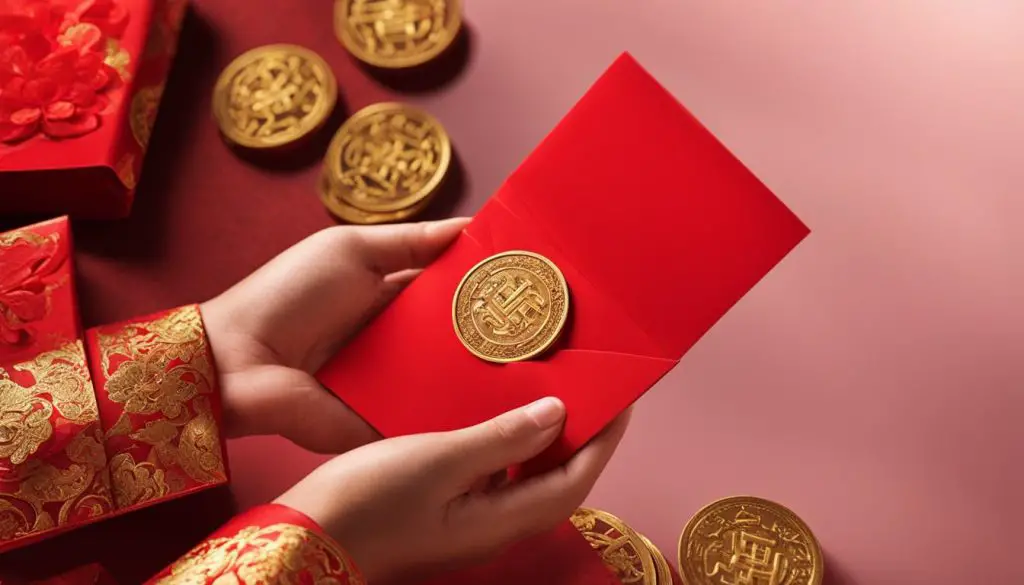 red envelopes for celebrations