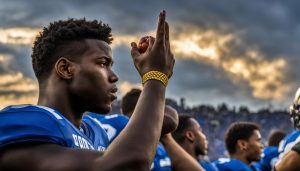 should you say good luck before football game