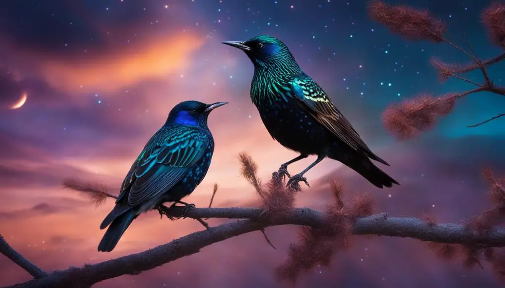 starling in a dream