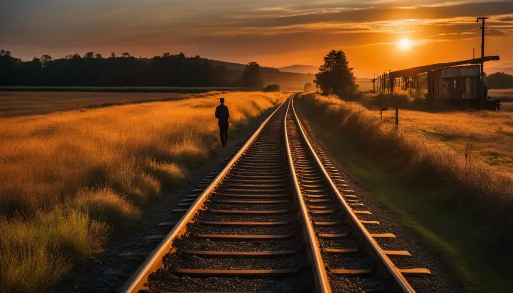 train crossing luck