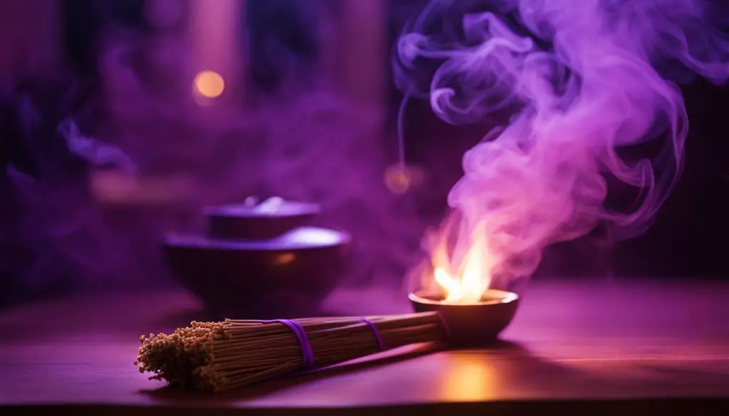 violet incense