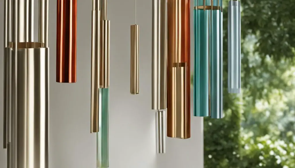 wind chimes placement