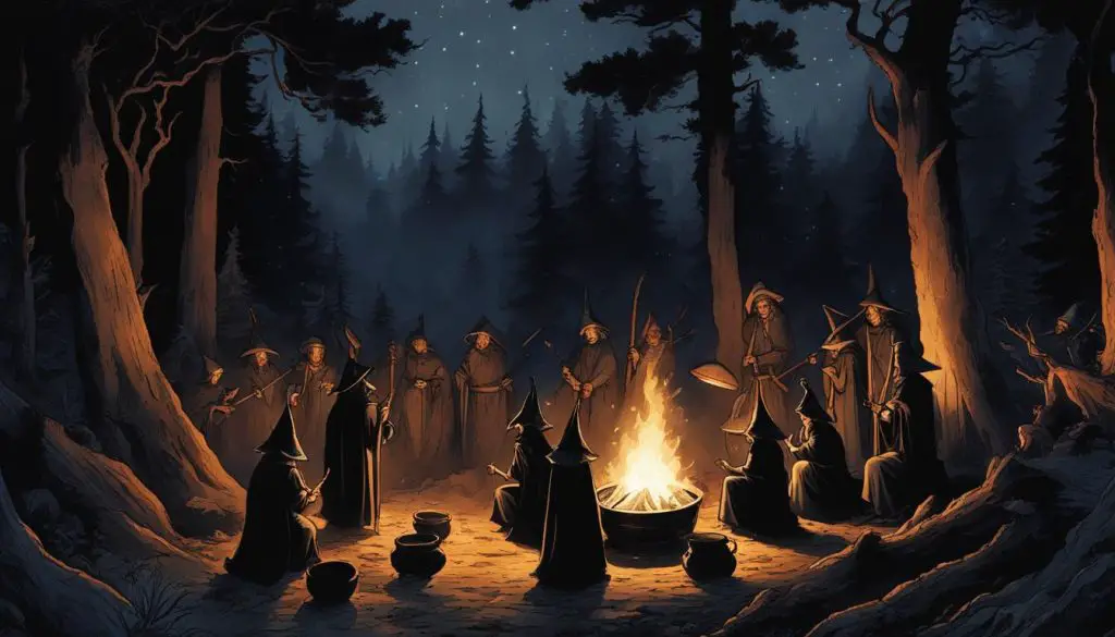 witches and cauldrons