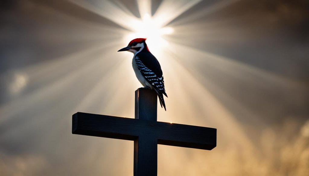 woodpecker symbolism in Christianity