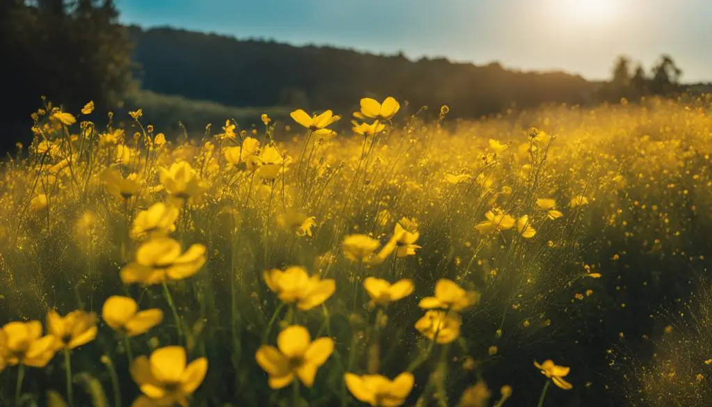 yellow flowers