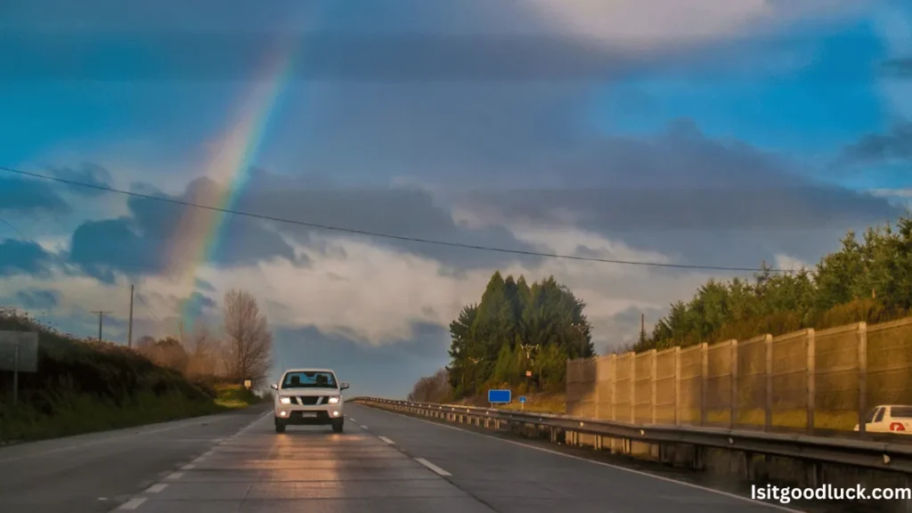 Is It Good Luck to Drive Through a Rainbow